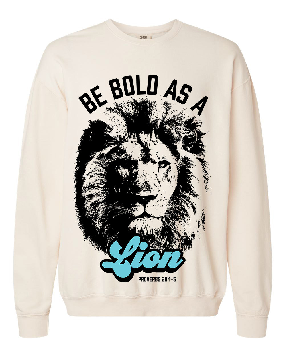 Bold As A Lion - Adult Unisex Crewneck