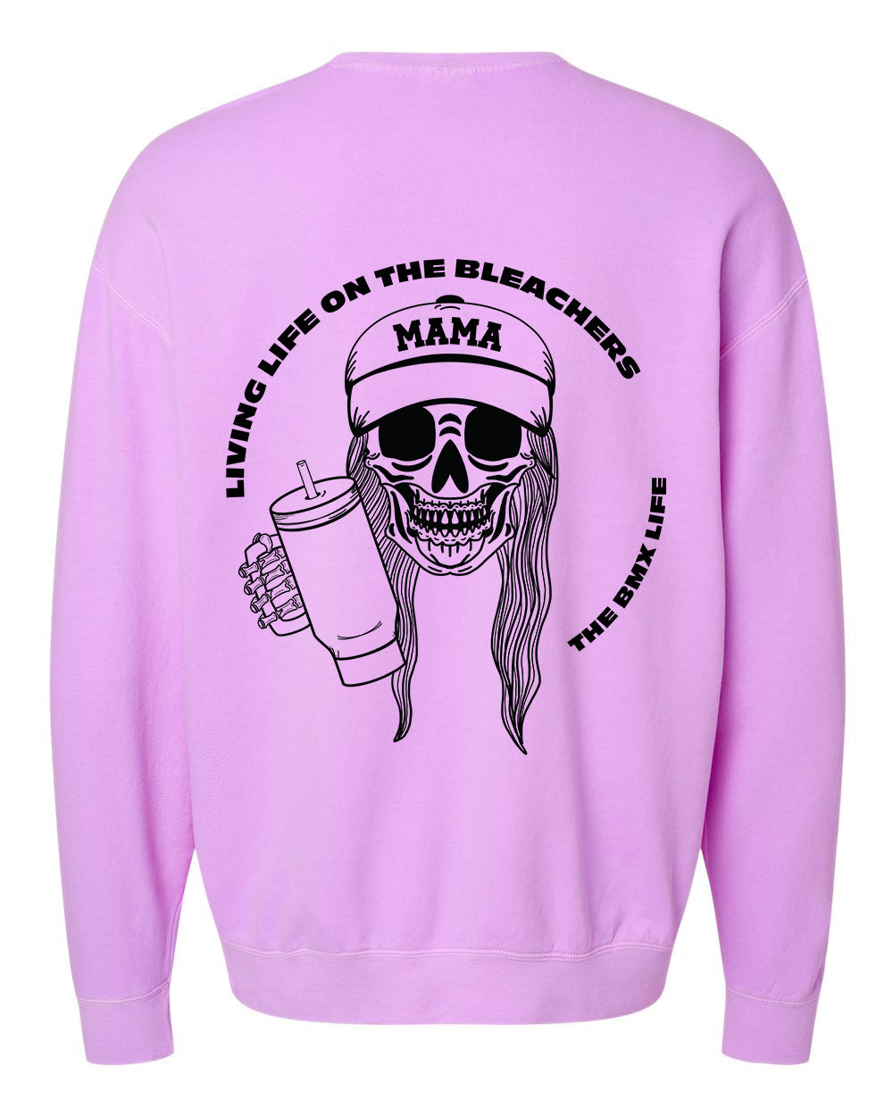 BMX Skull Mama Crewneck