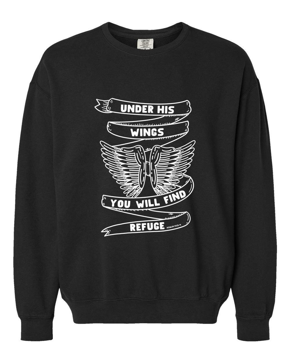 Under His Wings - Adult Unisex Crewneck