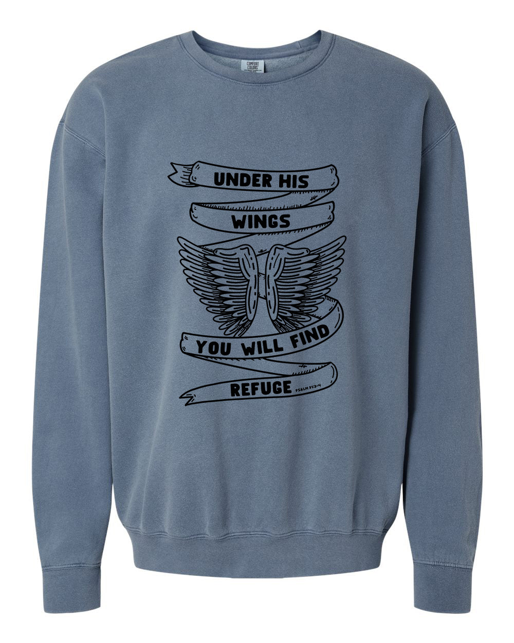 Under His Wings - Adult Unisex Crewneck