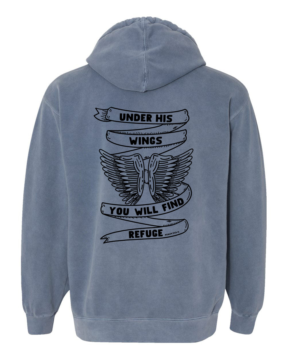 Under His Wings - Adult Unisex Hoodie