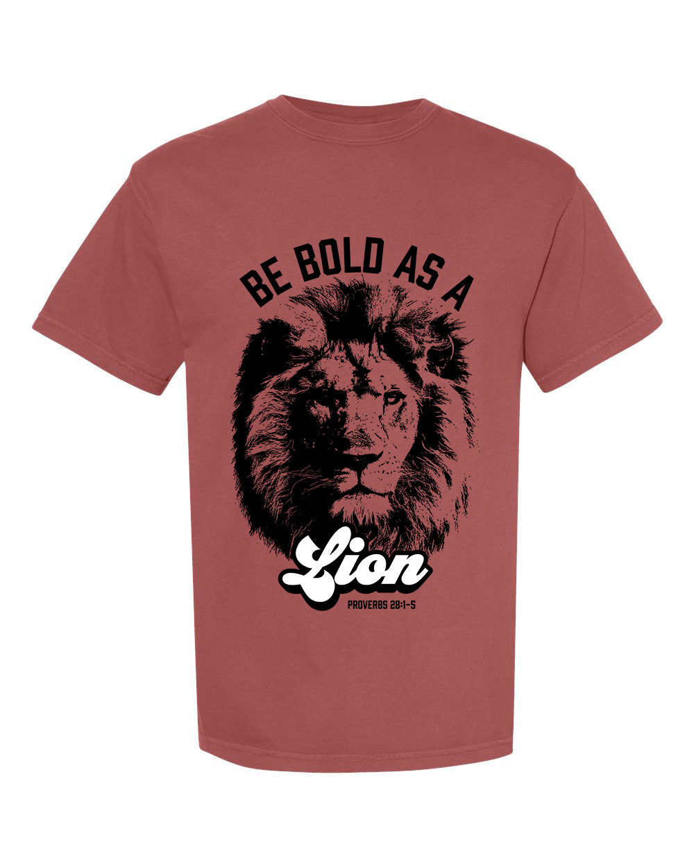 Bold As A Lion - Adult Unisex T-shirt