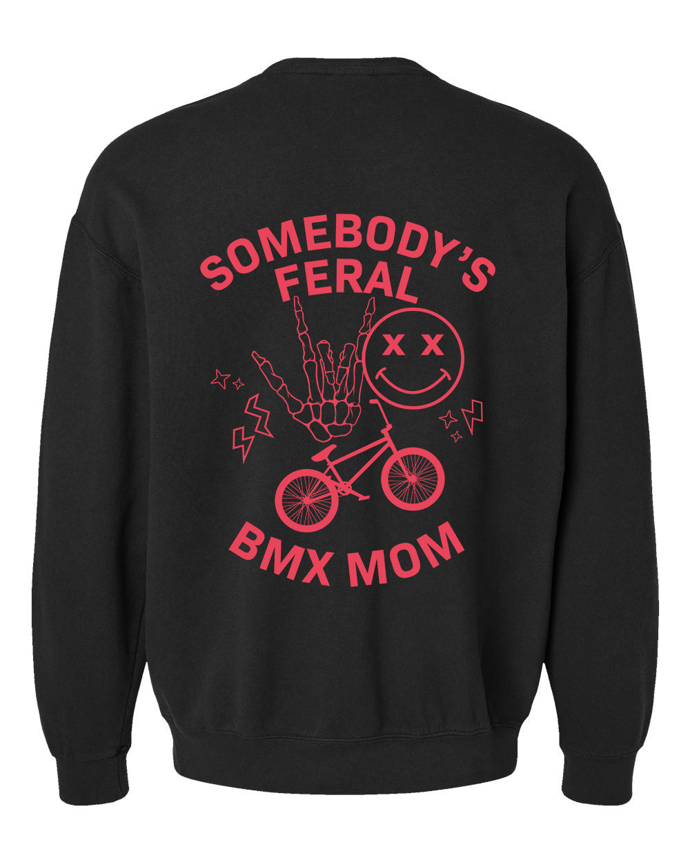 Feral BMX Mom - Unisex Crewneck