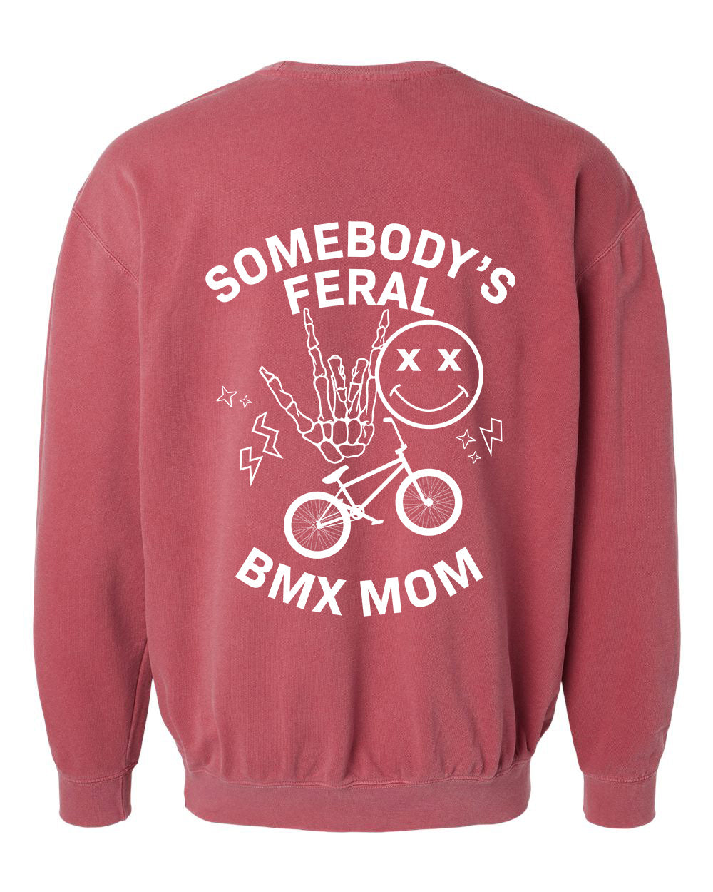 Feral BMX Mom - Unisex Crewneck