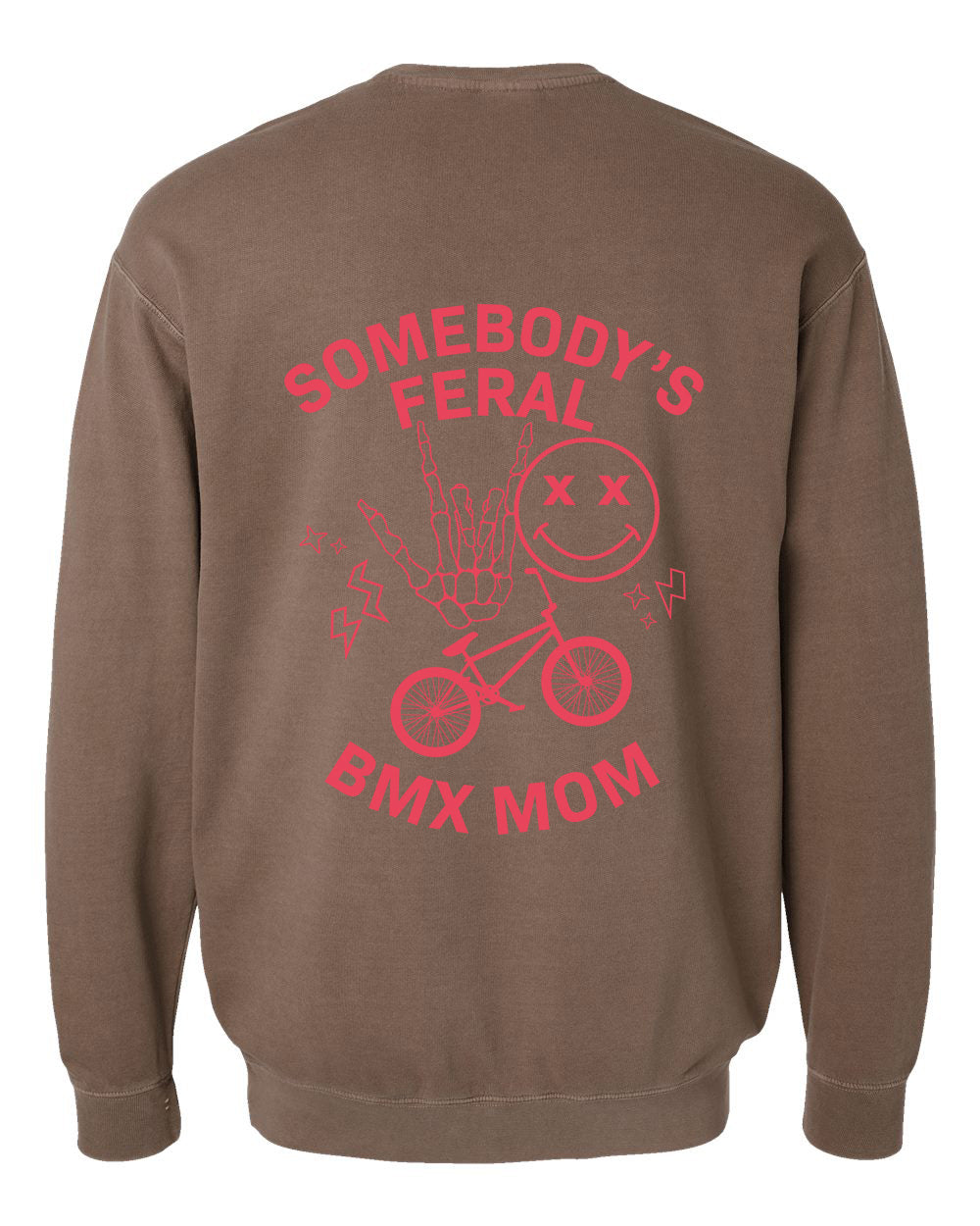 Feral BMX Mom - Unisex Crewneck