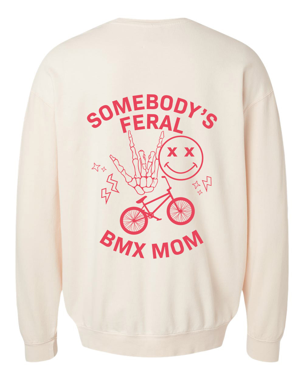 Feral BMX Mom - Unisex Crewneck