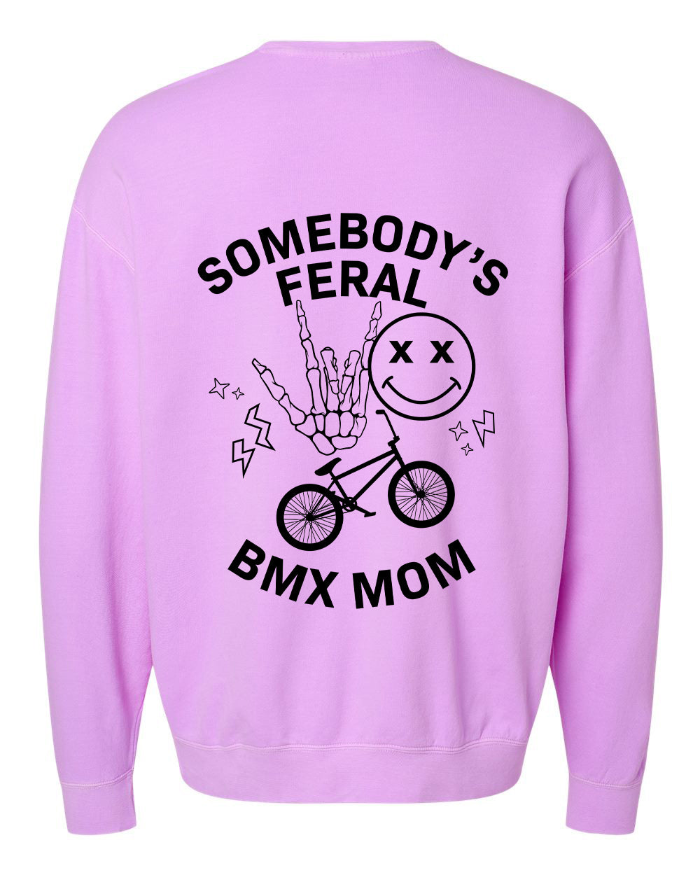 Feral BMX Mom - Unisex Crewneck