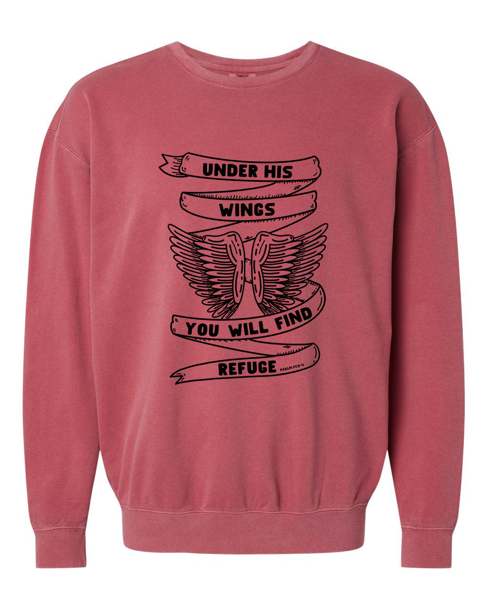 Under His Wings - Adult Unisex Crewneck