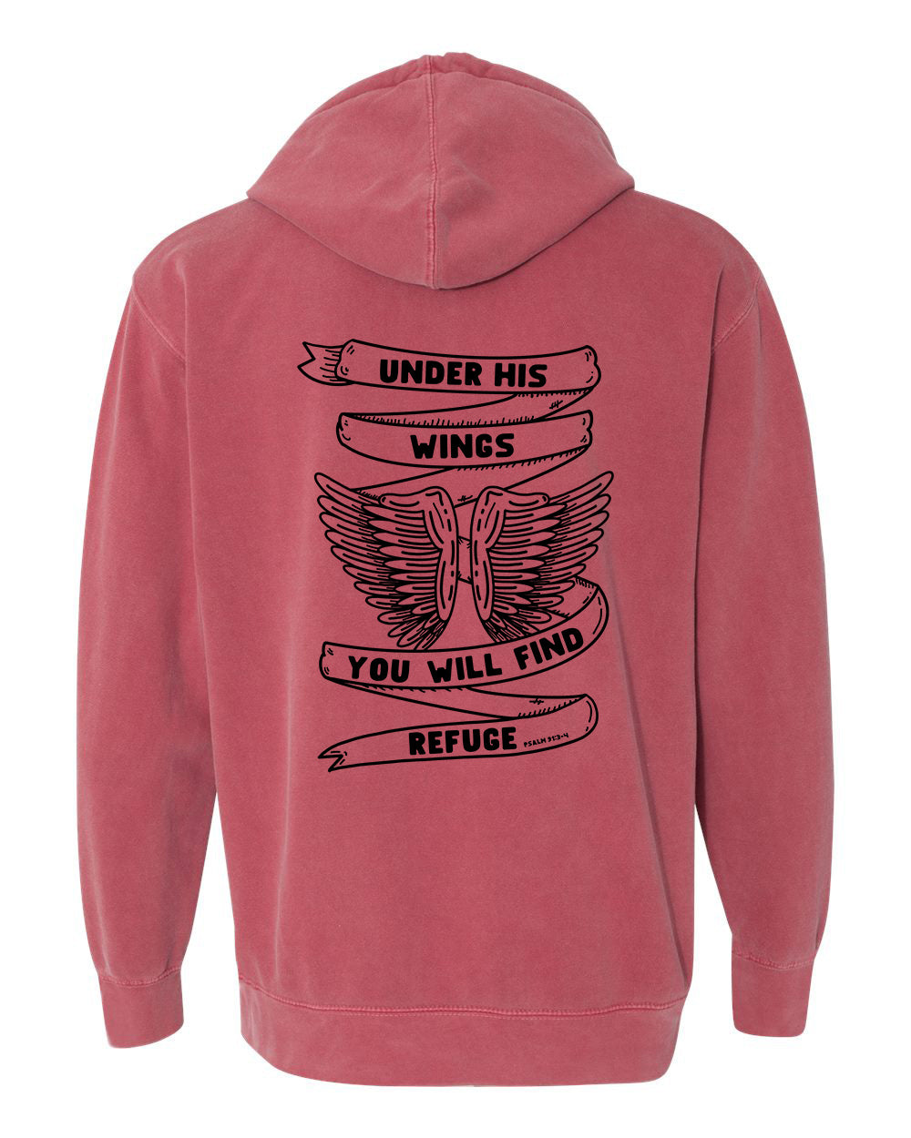 Under His Wings - Adult Unisex Hoodie