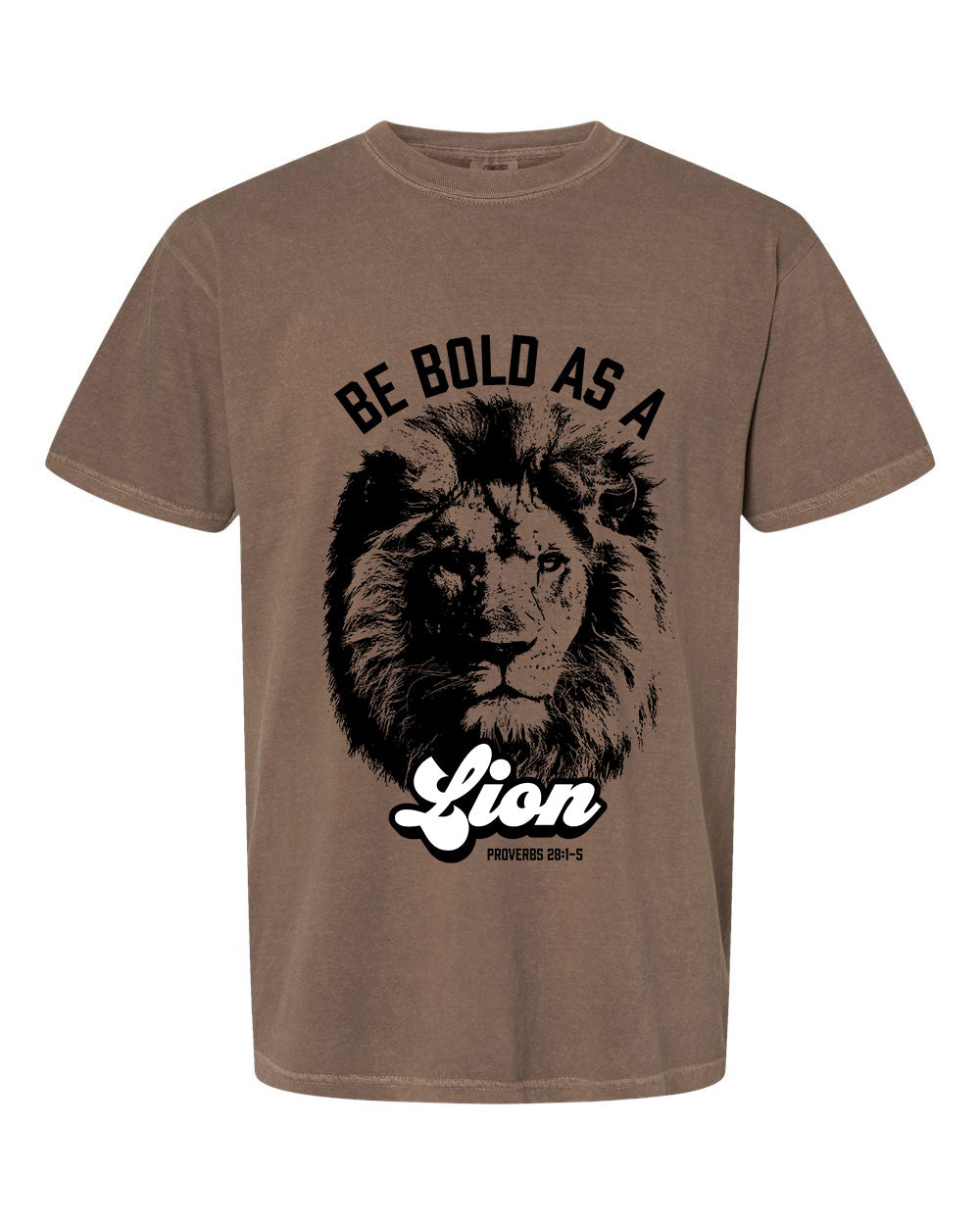 Bold As A Lion - Adult Unisex T-shirt