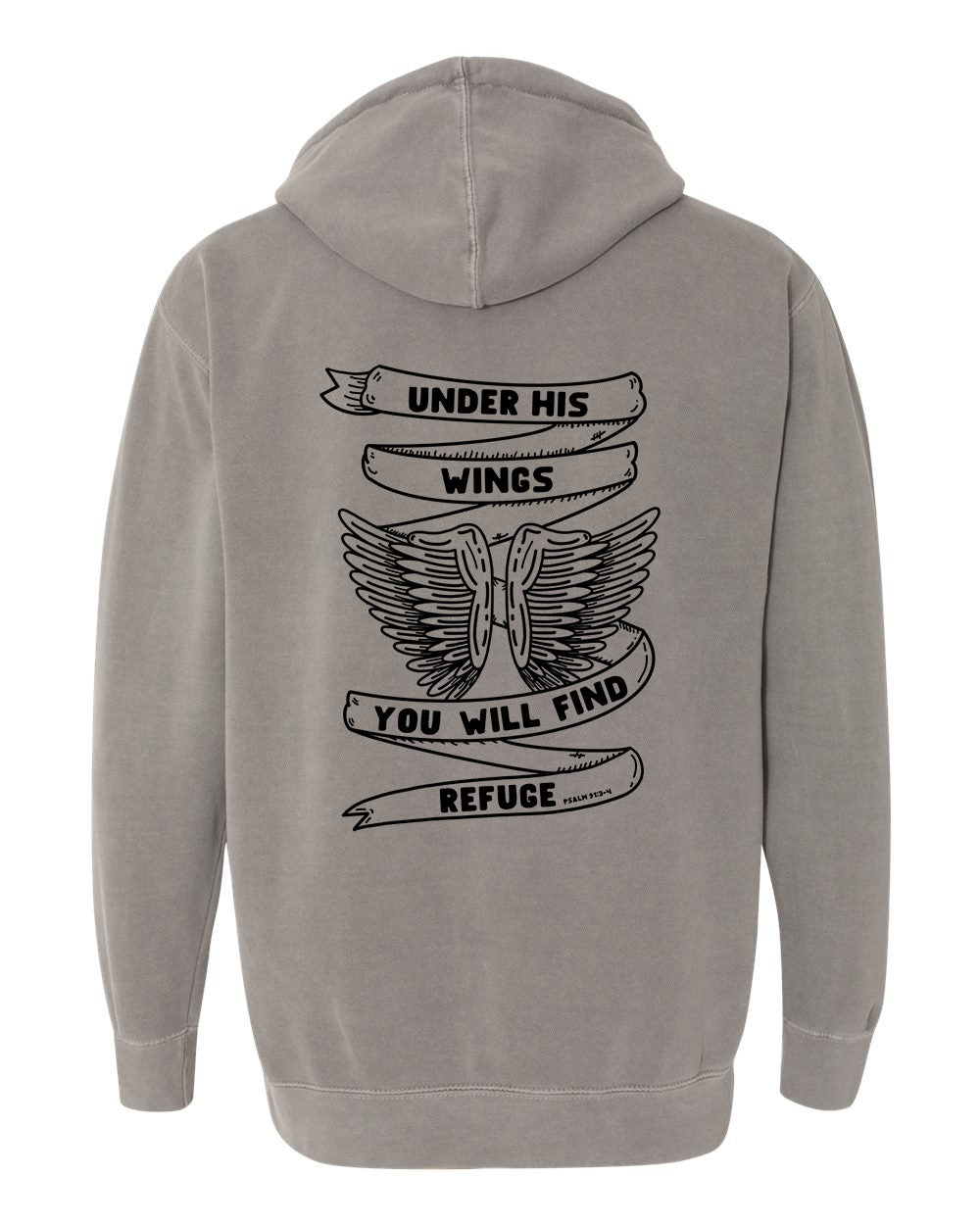 Under His Wings - Adult Unisex Hoodie
