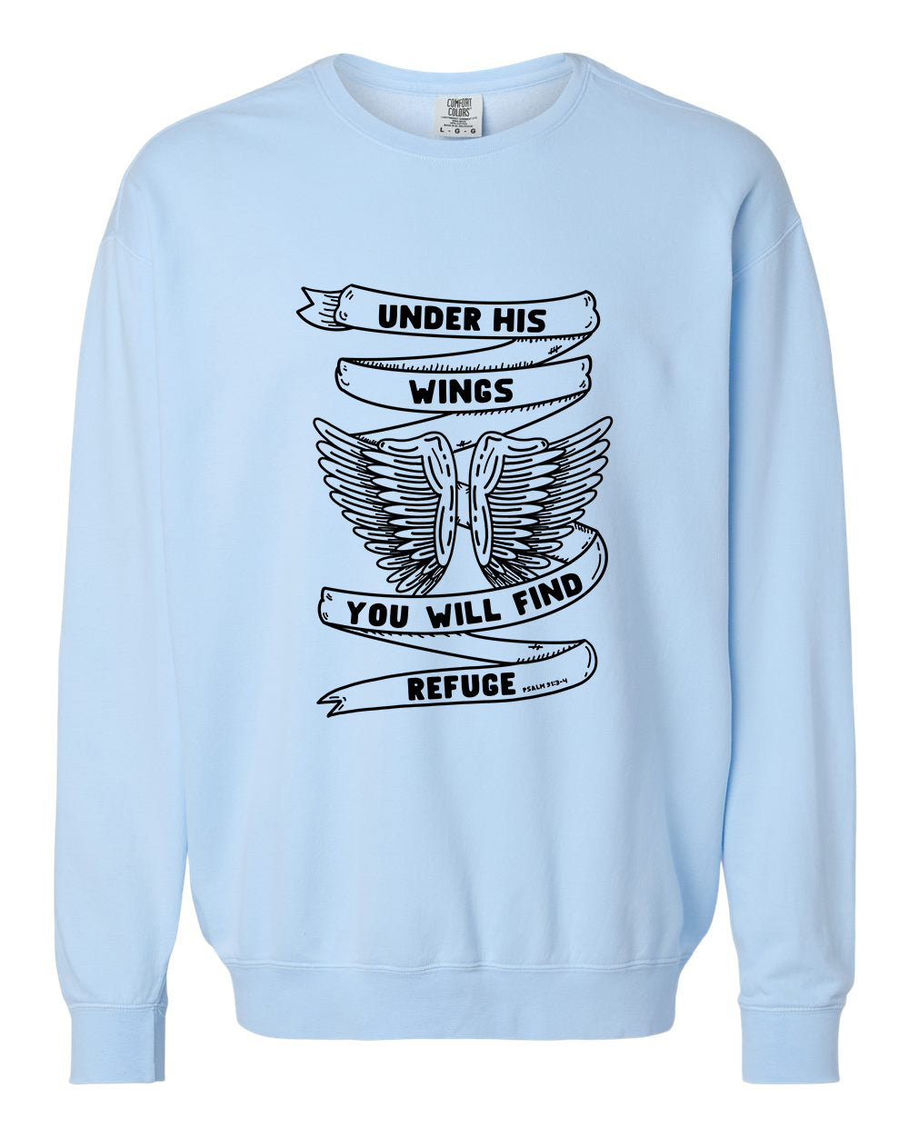 Under His Wings - Adult Unisex Crewneck