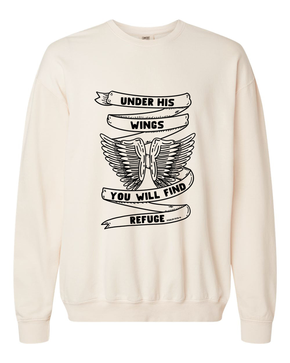 Under His Wings - Adult Unisex Crewneck