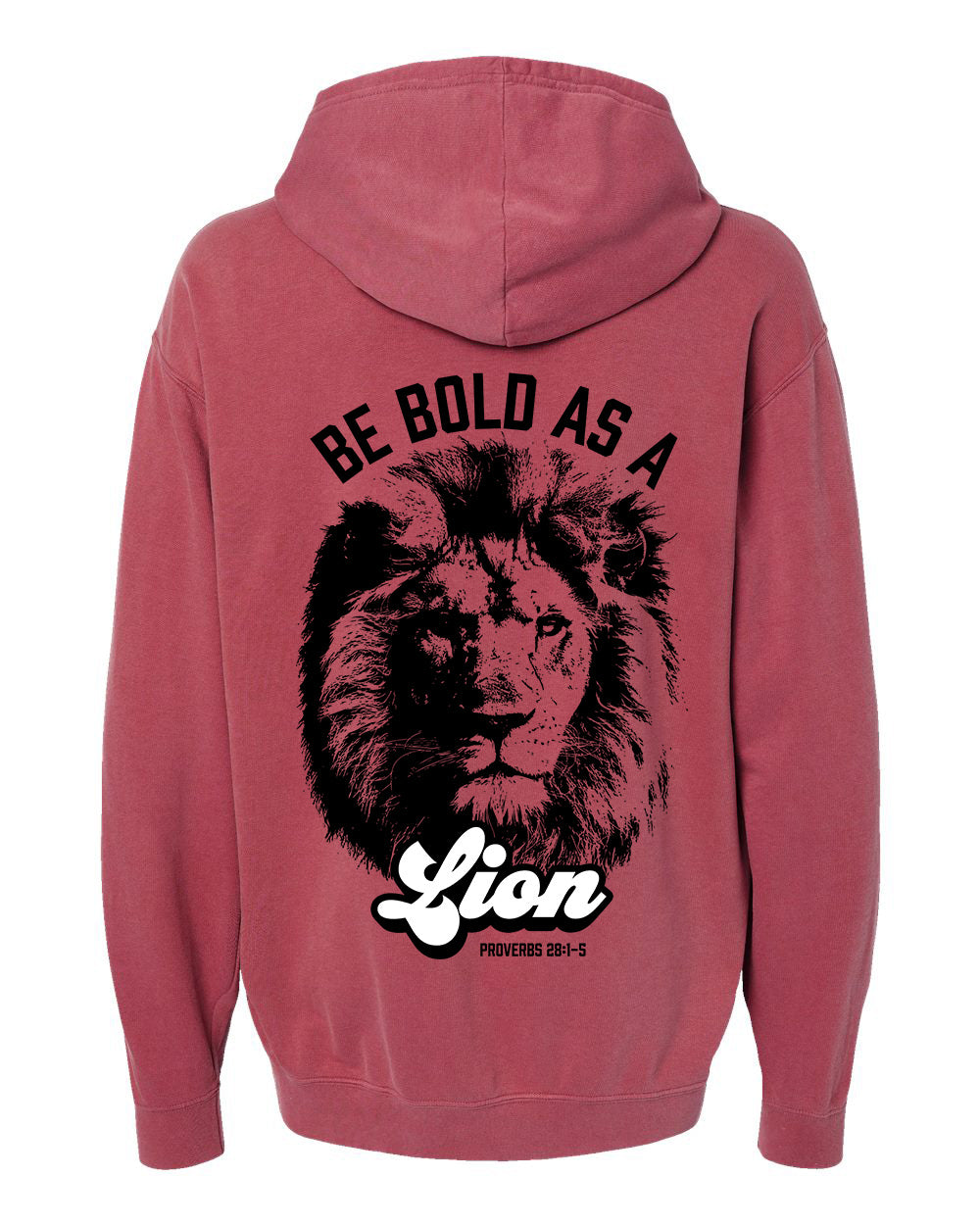 Be Bold As A Lion - Adult Unisex Hoodie