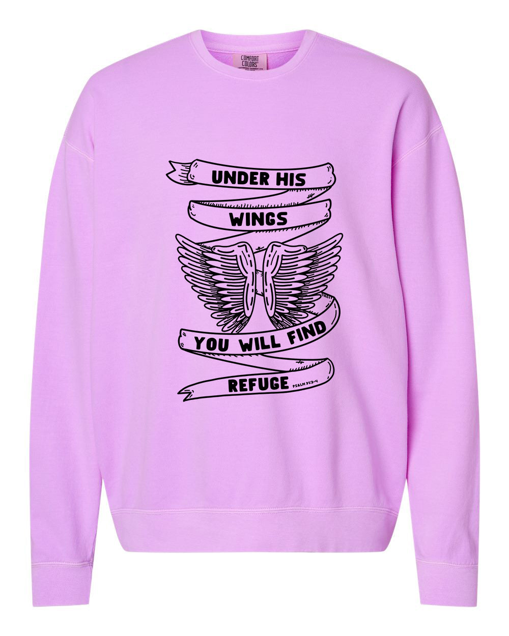 Under His Wings - Adult Unisex Crewneck