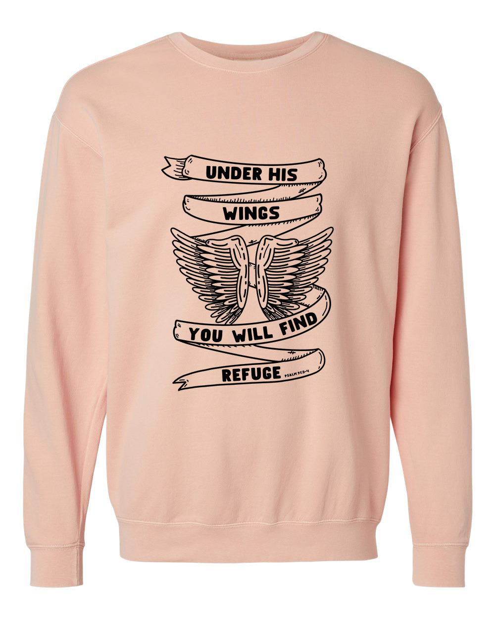Under His Wings - Adult Unisex Crewneck