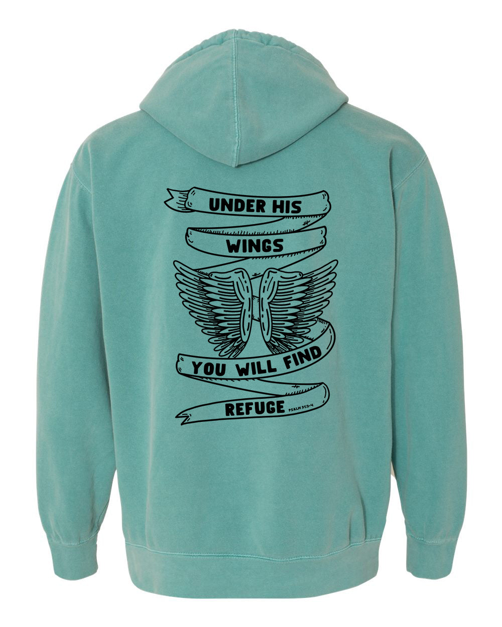 Under His Wings - Adult Unisex Hoodie