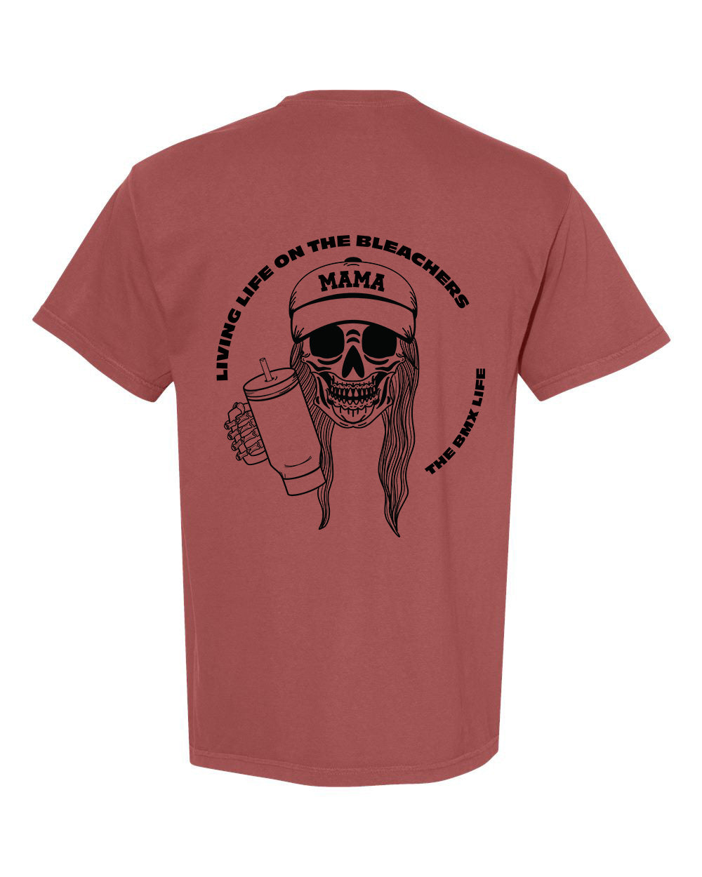 BMX Skull Mama - Woman's T-shirt