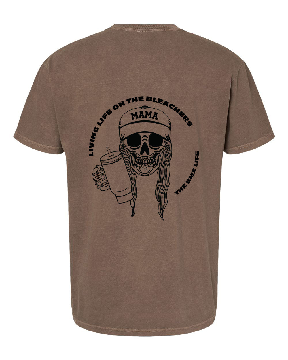 BMX Skull Mama - Woman's T-shirt