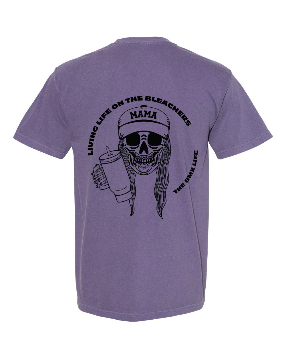 BMX Skull Mama - Woman's T-shirt