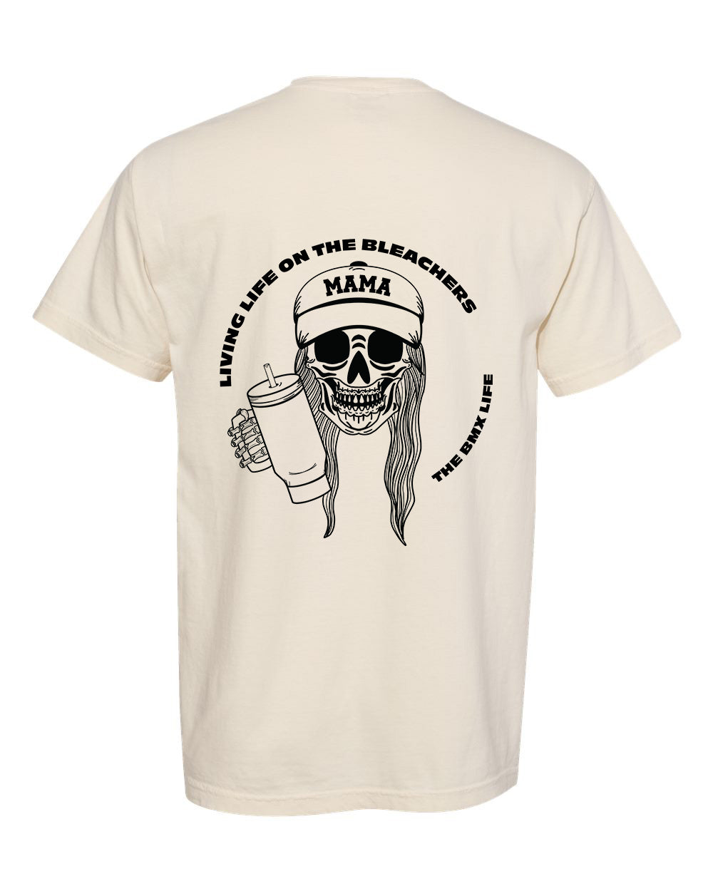 BMX Skull Mama - Woman's T-shirt