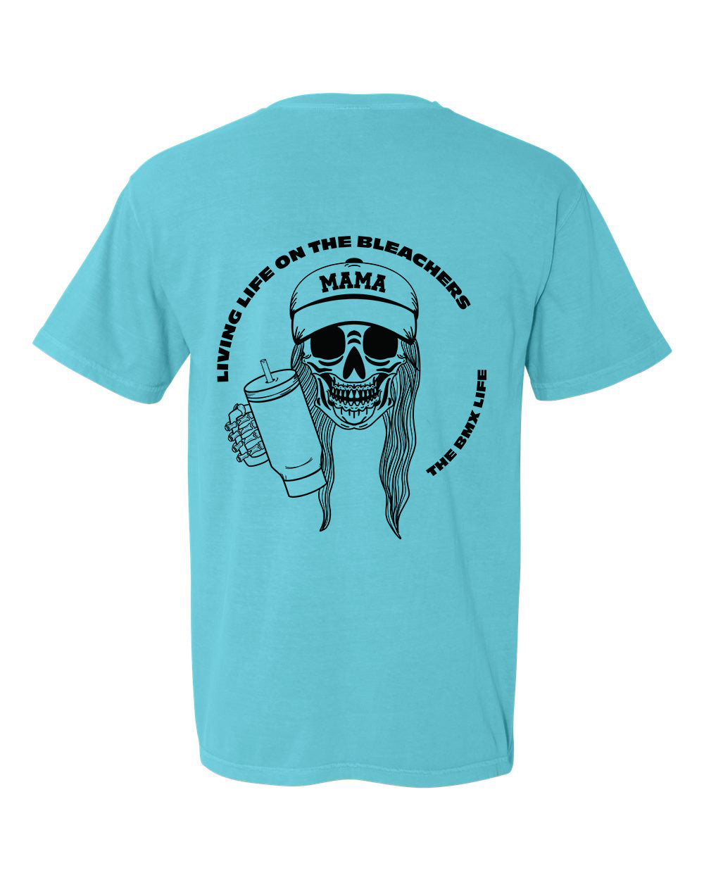 BMX Skull Mama - Woman's T-shirt