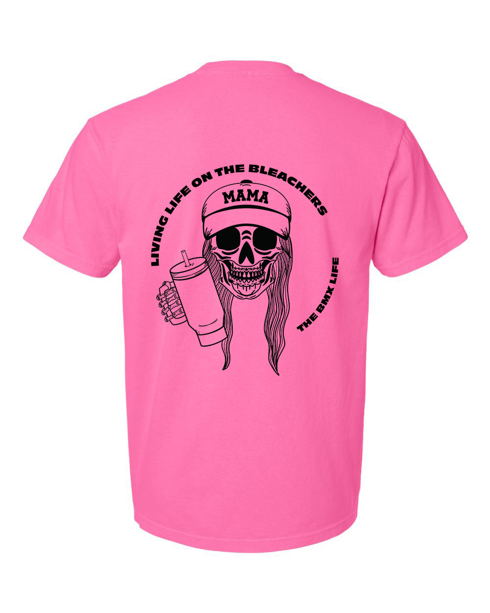 BMX Skull Mama - Woman's T-shirt