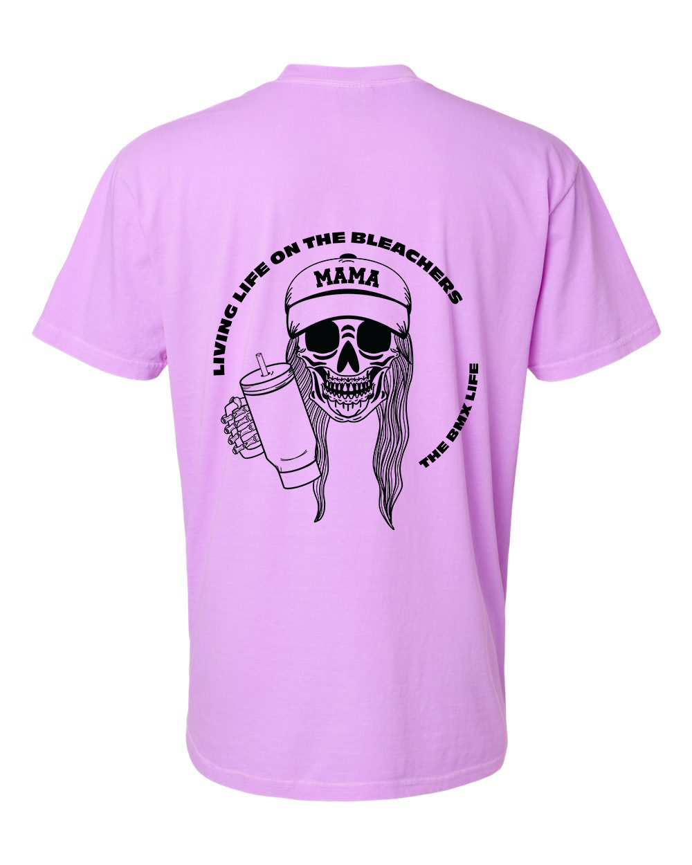 BMX Skull Mama - Woman's T-shirt