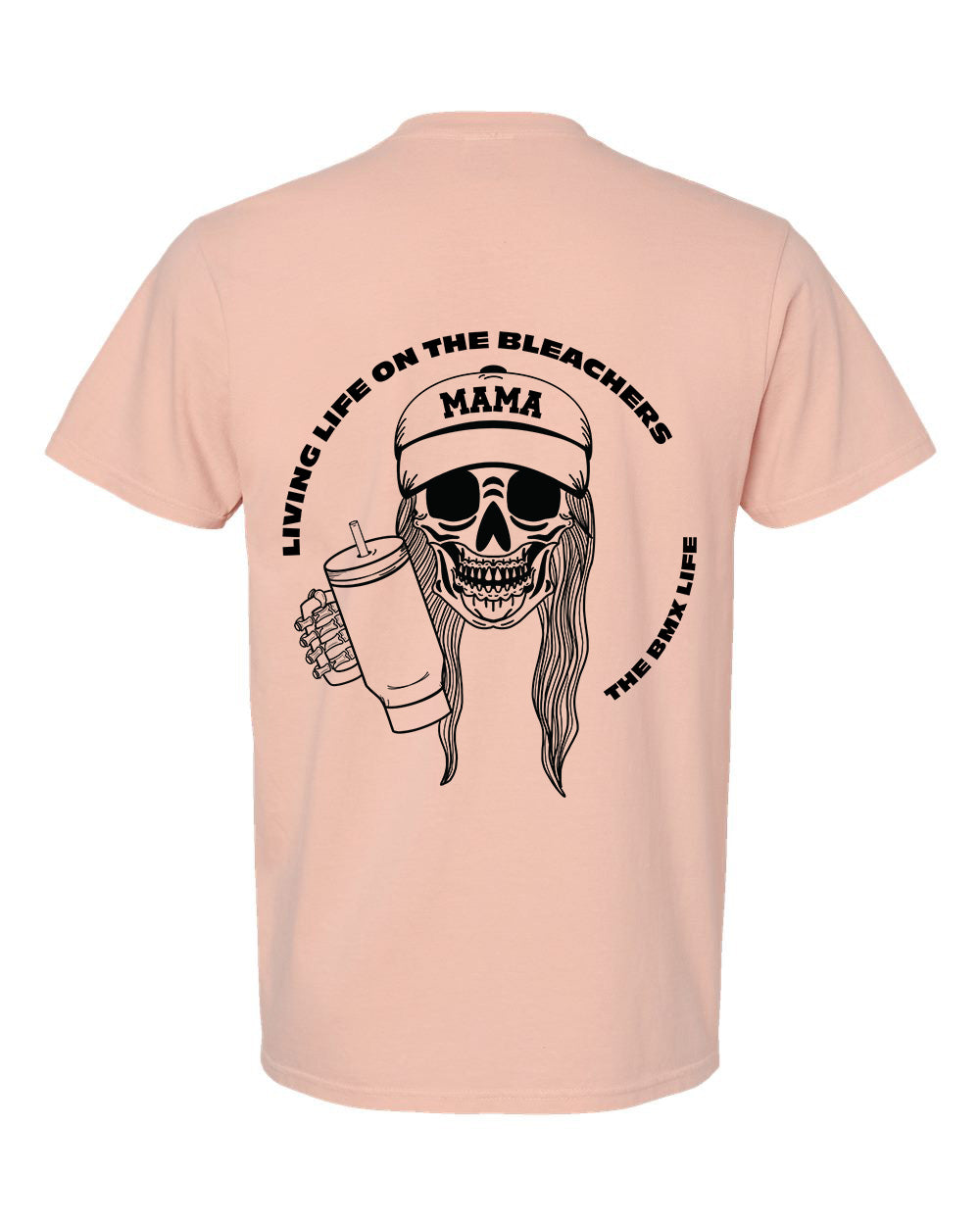 BMX Skull Mama - Woman's T-shirt