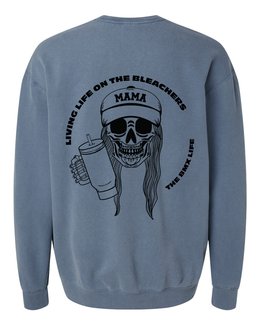 BMX Skull Mama Crewneck