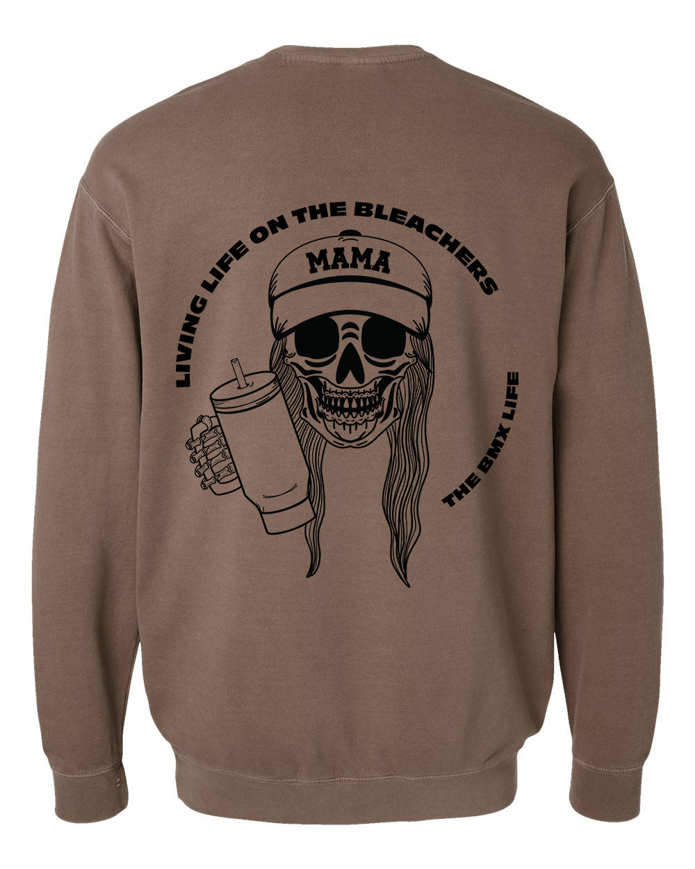 BMX Skull Mama Crewneck