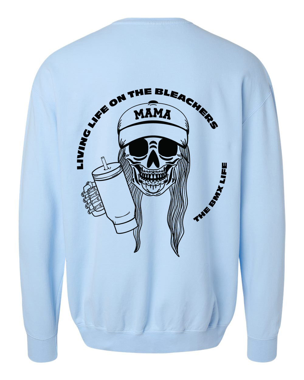 BMX Skull Mama Crewneck