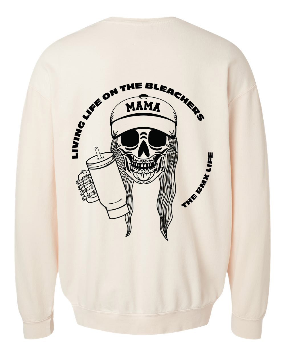 BMX Skull Mama Crewneck
