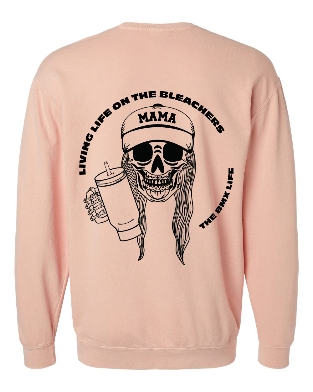 BMX Skull Mama Crewneck