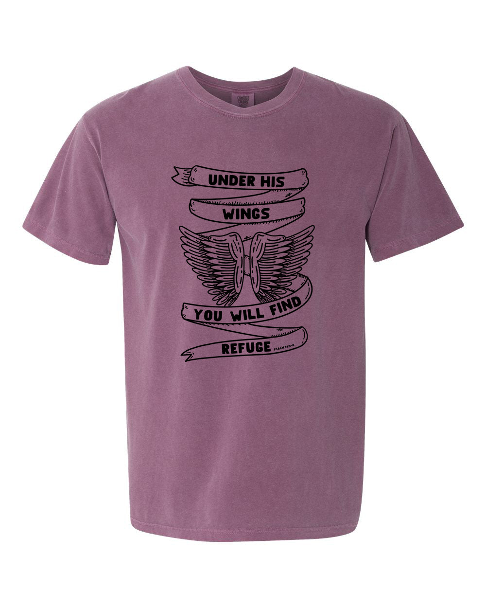 Under His Wings - Unisex Short Sleeve T-Shirt