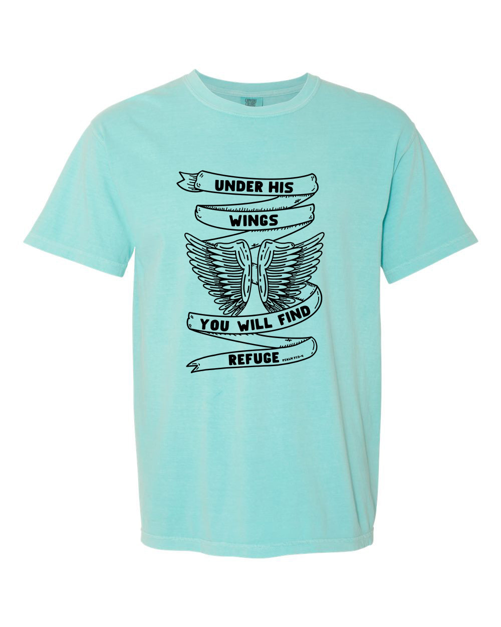 Under His Wings - Unisex Short Sleeve T-Shirt