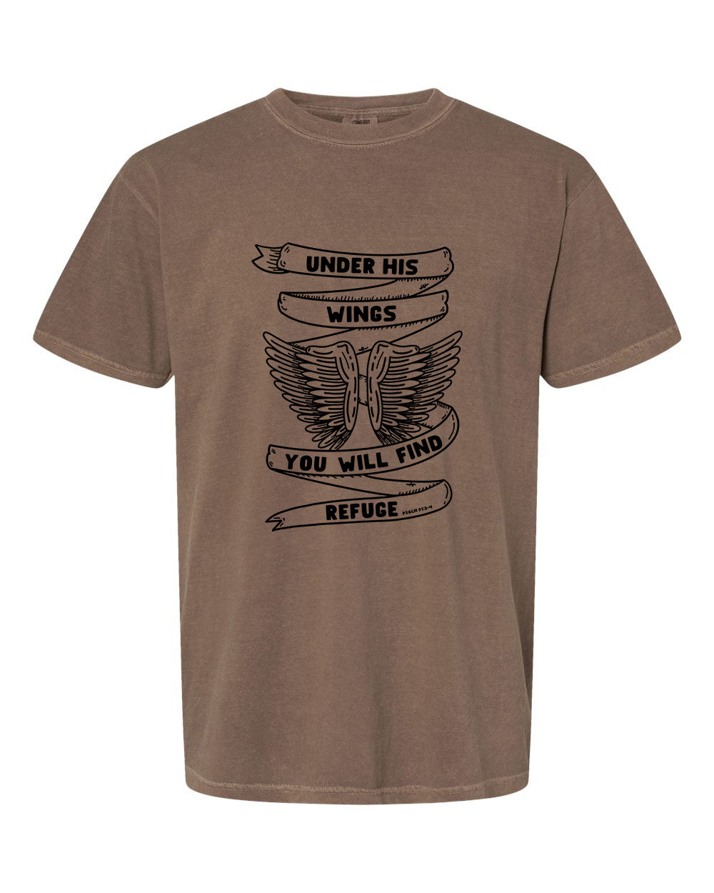 Under His Wings - Unisex Short Sleeve T-Shirt