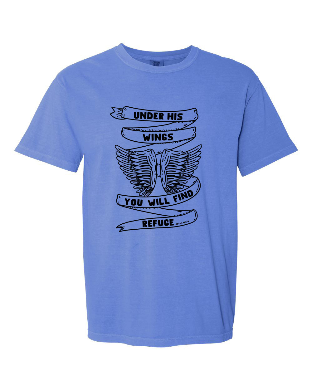 Under His Wings - Unisex Short Sleeve T-Shirt