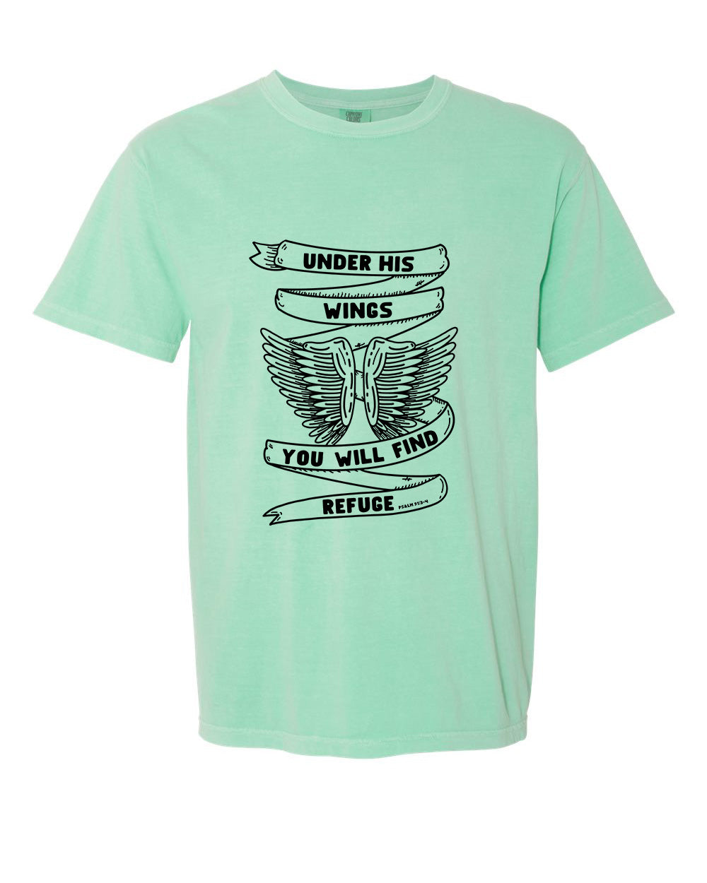 Under His Wings - Unisex Short Sleeve T-Shirt