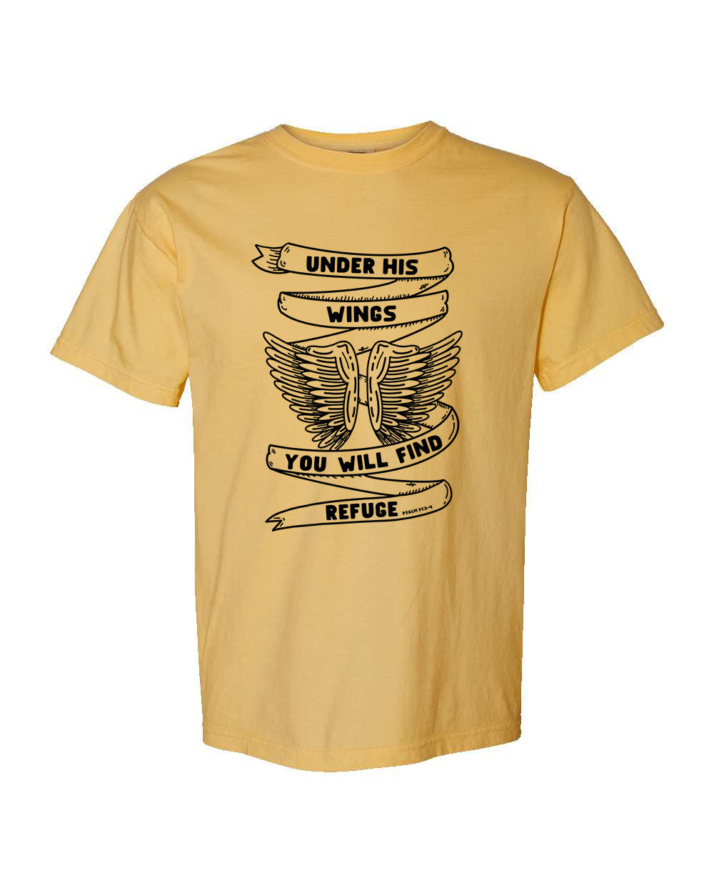 Under His Wings - Unisex Short Sleeve T-Shirt