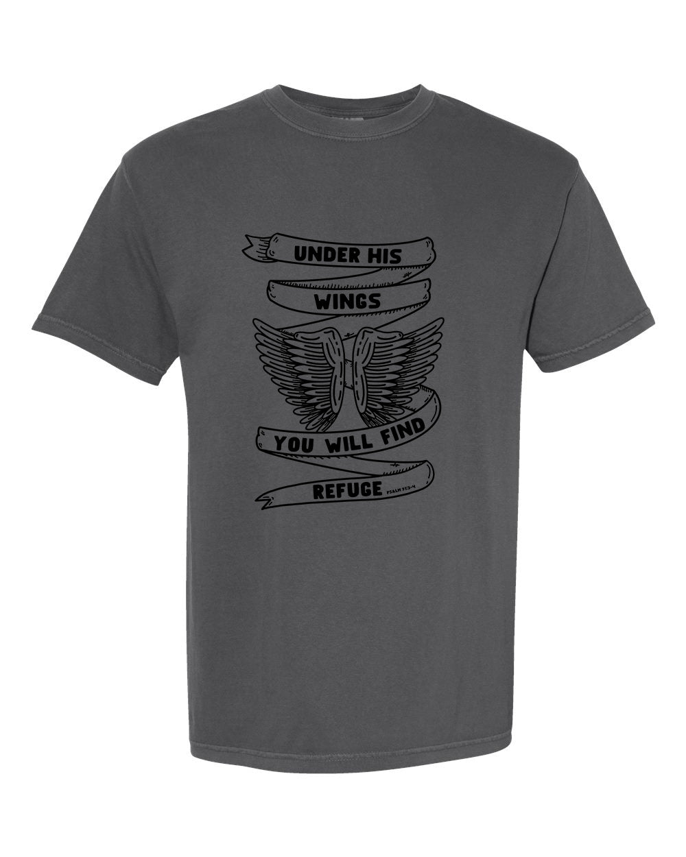 Under His Wings - Unisex Short Sleeve T-Shirt