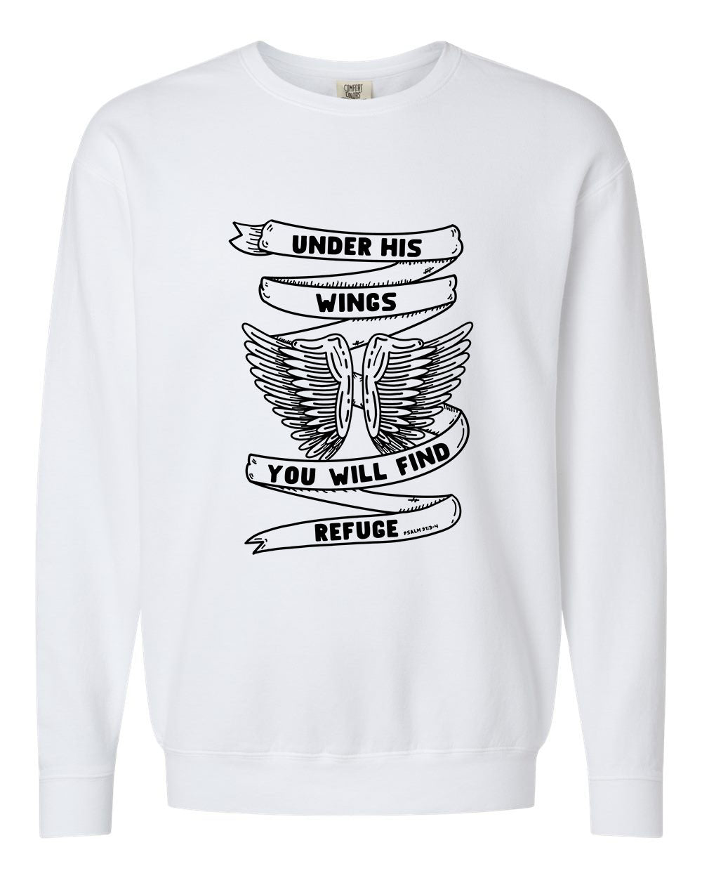 Under His Wings - Adult Unisex Crewneck