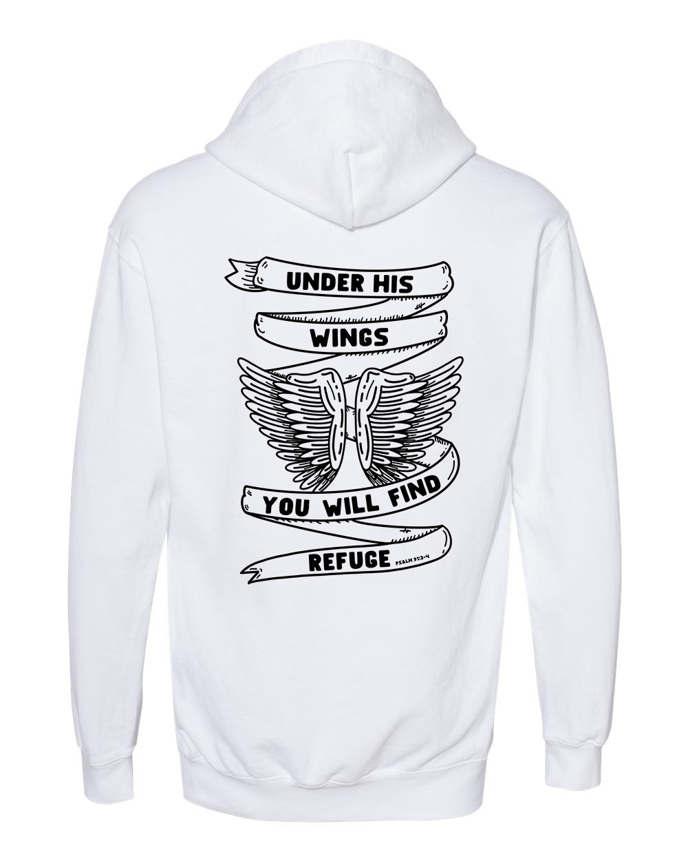 Under His Wings - Adult Unisex Hoodie